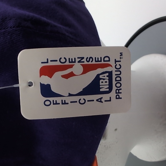 Starter| NWT Vintage NBA The Phoenix Suns Purple Sports Cap Snap Back Green Brim - Picture 6 of 11